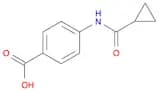 4-(Cyclopropanecarbonylamino)benzoic acid