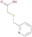 2-[(pyridin-2-ylmethyl)sulfanyl]acetic acid