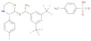 (2R,3S)-2-[(1R)-1-[3,5-Bis(trifluoromethyl)phenyl]ethoxy]-3-(4-fluorophenyl)morpholine 4-methylben…