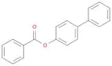 Benzoic acid 4-biphenyl ester