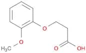 3-(2-Methoxy-phenoxy)-propionic acid
