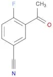 Benzonitrile, 3-acetyl-4-fluoro- (9CI)