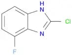 1H-Benzimidazole,2-chloro-4-fluoro-(9CI)