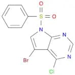 5-Bromo-4-chloro-7-(phenylsulfonyl)-7H-pyrrolo[2,3-d]pyrimidine
