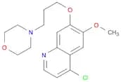 4-chloro-6-(Methyloxy)-7-{[3-(4-Morpholinyl)propyl]oxy}quinoline