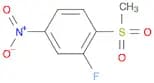 2-Fluoro-1-(methylsulfonyl)-4-nitrobenzene