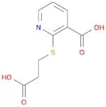 2-[(2-carboxyethyl)sulfanyl]nicotinic acid