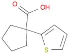 1-(Thiophen-2-yl)cyclopentanecarboxylic acid