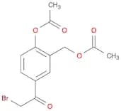 1-(4-Acetyloxy)-3-((acetyloxy)methyl)phenyl)-2-bromoethanone