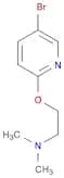 2-((5-Bromopyridin-2-yl)oxy)-N,N-dimethylethanamine