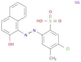 sodium 5-chloro-2-(2-hydroxy-1-naphthylazo)toluene-4-sulfonate