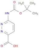 6-(Boc-amino)-3-pyridazinecarboxylic Acid