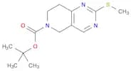 2-Methylsulfanyl-7,8-dihydro-5H-pyrido[4,3-d]pyriMidine
-6-carboxylic acid tert-butyl ester