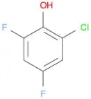 Phenol,  2-chloro-4,6-difluoro-