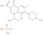 (S)-9-fluoro-3-methyl-10-(4-methylpiperazin-1-yl)-7-oxo-2,3-dihydro-7H-[1,4]oxazino[2,3,4-ij]quino…