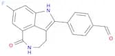 4-(8-FLUORO-6-OXO-3,4,5,6-TETRAHYDRO-1H-AZEPINO[5,4,3-CD]INDOL-2-YL)BENZALDEHYDE