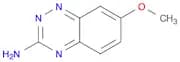 1,2,4-BENZOTRIAZIN-3-AMINE, 7-METHOXY-