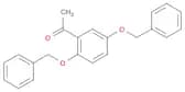 Ethanone, 1-[2,5-bis(phenylmethoxy)phenyl]-