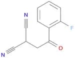 2-[2-(2-Fluorophenyl)-2-oxoethyl]propanedinitrile