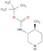 Trans-tert-butyl (4-methylpiperidin-3-yl)carbamate