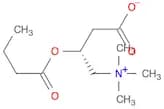 3-butanoyloxy-4-trimethylammonio-butanoate