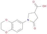 1-(2,3-Dihydro-benzo[1,4]dioxin-6-yl)-5-oxo-pyrrolidine-3-carboxylic acid