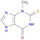 2,3-Dihydro-2-thioxo-3-methyl-7H-purin-6(1H)-one