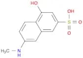 4-Hydroxy-7-methylamino-2-naphthalenesulfonic acid