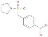 1-((4-Nitrobenzyl)sulfonyl)pyrrolidine