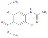 4-ACETAMINO-5-CHLORO-2-ETHOXY METHYL BENZOATE
