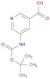 5-[(tert-Butoxycarbonyl)amino]nicotinic acid