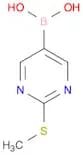 2-(Methylthio)pyrimidine-5-boronic acid