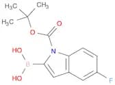 1-Boc-5-fluoroindole-2-boronic Acid