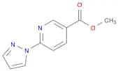 METHYL 6-(1H-PYRAZOL-1-YL)PYRIDINE-3-CARBOXYLATE