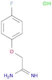 2-(4-Fluorophenoxy)acetimidamide hydrochloride