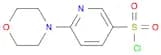 6-MORPHOLIN-4-YL-PYRIDINE-3-SULFONYL CHLORIDE