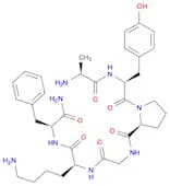 (2S)-6-Amino-2-(2-{[(2S)-1-[(2S)-2-[(2S)-2-aminopropanamido]-3-(4-hydroxyphenyl)propanoyl]pyrrolid…