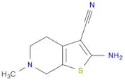 2-AMINO-6-METHYL-4,5,6,7-TETRAHYDROTHIENO[2,3-C]PYRIDINE-3-CARBONITRILE