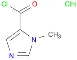 1-Methyl-1h-imidazole-5-carbonyl chloride, HCl