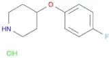 4-(4-Fluorophenoxy)piperidine, HCl