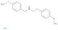 2-(4-Methoxyphenyl)-N-(4-(methylthio)benzyl)ethanamine