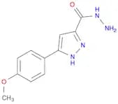 3-(4-Methoxyphenyl)-1h-pyrazole-5-carbohydrazide