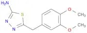 5-(3,4-Dimethoxy-benzyl)-[1,3,4]thiadiazol-2-ylamine