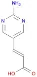 (2E)-3-(2-aminopyrimidin-5-yl)acrylic acid