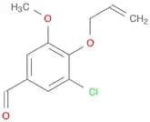 4-(allyloxy)-3-chloro-5-methoxybenzaldehyde