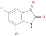 7-bromo-5-fluoro-1H-indole-2,3-dione