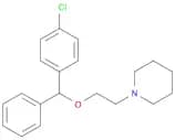 1-(2-((4-Chlorophenyl)(phenyl)methoxy)ethyl)piperidine