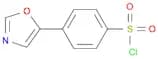4-(1,3-Oxazol-5-yl)benzenesulfonyl chloride
