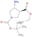 (3R,4S)-1-tert-Butyl 3-ethyl 4-aminopyrrolidine-1,3-dicarboxylate