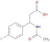 N-ACETYL-2-(4-FLUOROPHENYL)-DL-β-ALANINE